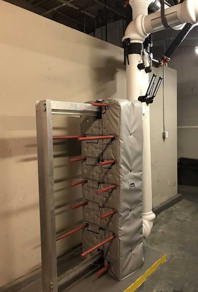 A Plate Frame Heat Exchanger Install Central Plants 1