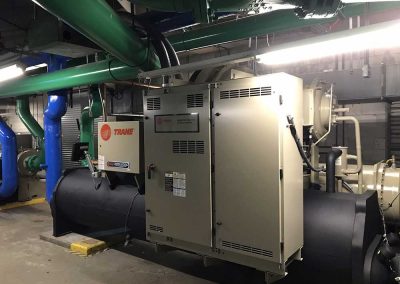 W Water Cooled Chiller Replacement Commercial Office Building 1HVAC Services for Event Venues