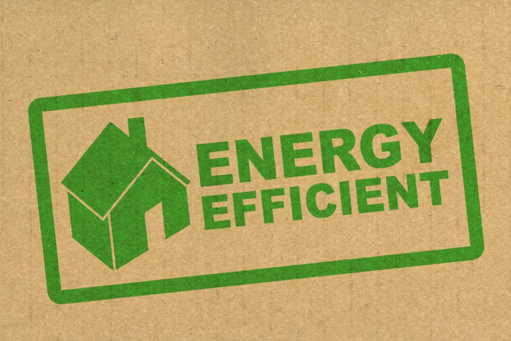 HVAC In Sustainable Building Design: Efficiency For Commercial Buildings 4 A green sign that says "energy efficient."